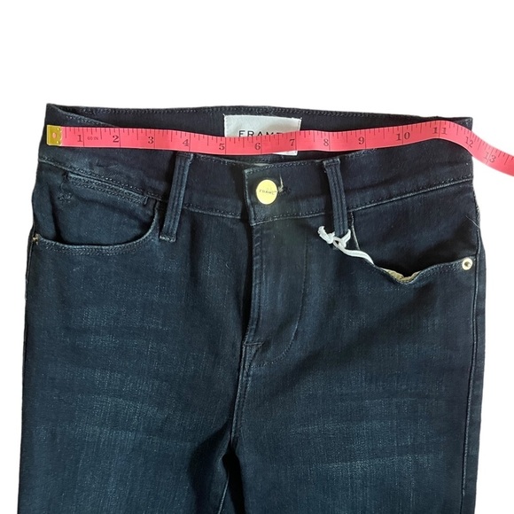 FRAME Le High Straight Leg Jeans in Porter Chew Women's 23 NWT - Picture 6 of 14